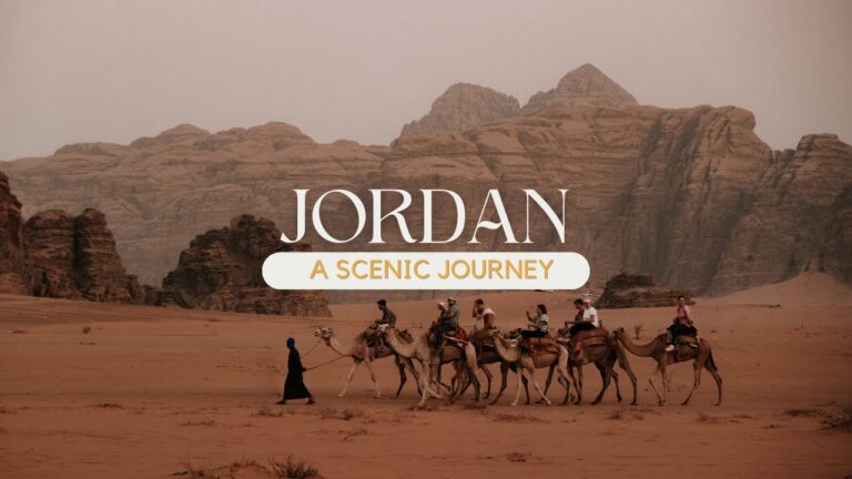 Visit Jordan: 4K Cinematic Relaxation Travel Video