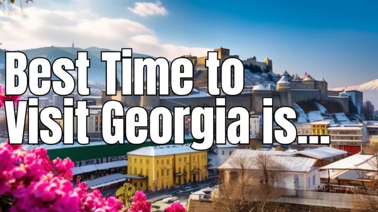🇬🇪 The TRUTH Behind All 4 Seasons in Georgia: Must-Watch!
