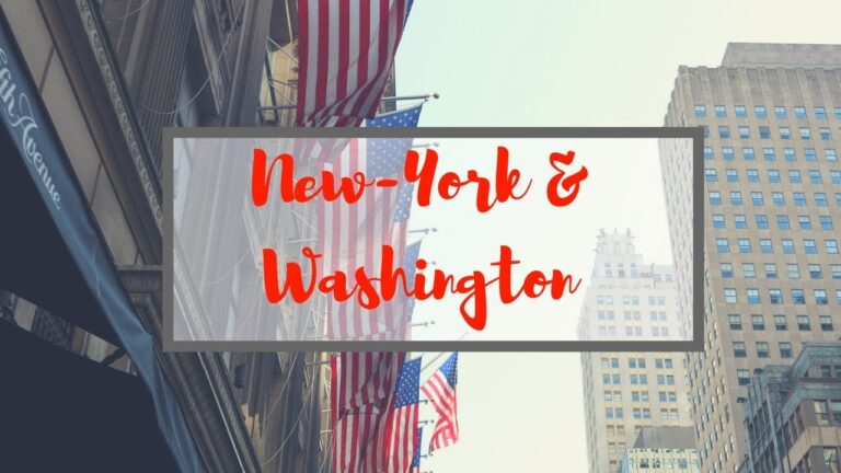 JE PARS À NYC & WASHINGTON AVEC LE LYCÉE (vlog)
