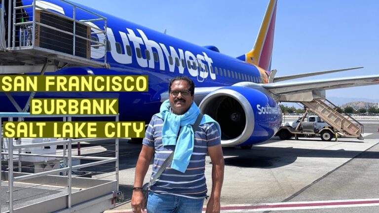 Journeying from San Francisco to Salt Lake City Via Burbank | #saltlakecityutah  #travelvlog
