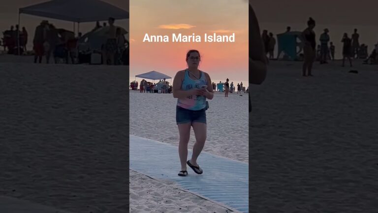 beautiful sunset  at Anna Maria Island Florida #sunset  #annamarieisland  #florida  #gulfofmexico