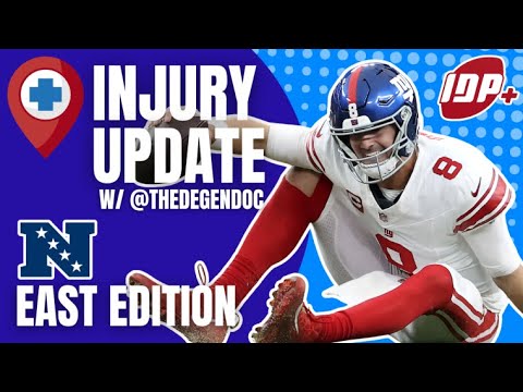 NFC East Injury Update | Key NFL Player Recoveries & Season Outlook