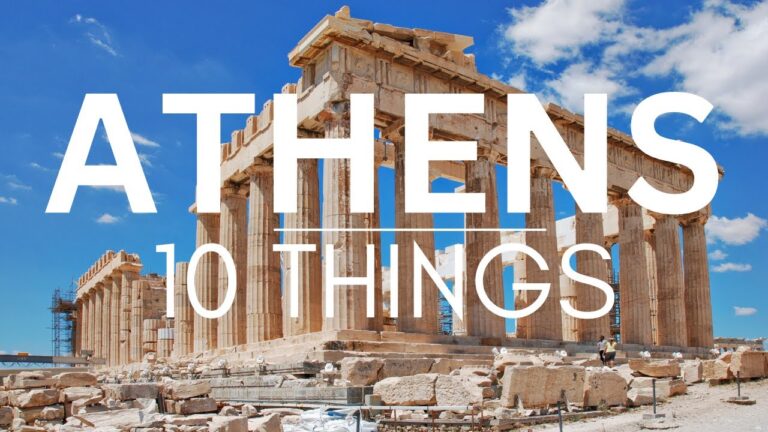 Top 10 Things to Do in ATHENS Greece (save this list!)