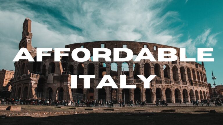 Top 15 Affordable Holiday Gems in Italy