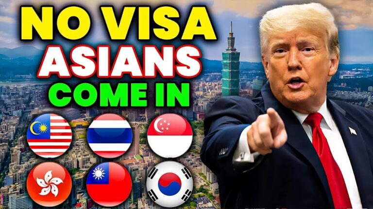 10 ASIAN Countries That Can Enter US Without Visa Requirements in 2025– Is Your Country on the List?