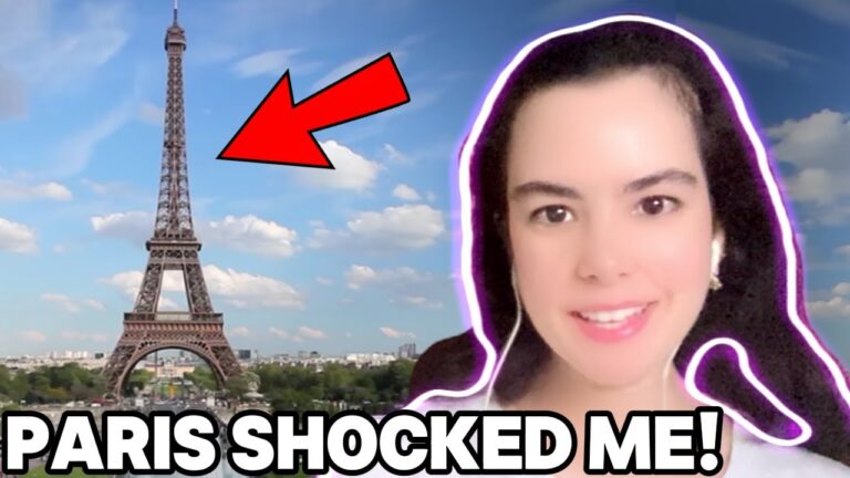 South American Reaction to Paris Travel Guide!