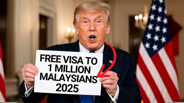 TRUMP’S Has Given MILLIONS of MALAYSIANS FREE VISA