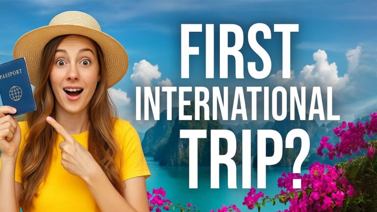 First Time Traveling Abroad? Complete Beginner’s Guide (Flights, Visas, Hotels & More!)