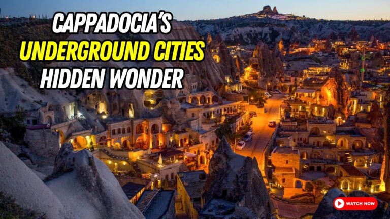 Exploring the Underground Cities of Cappadocia – Turkey’s Hidden Wonder! – Travel Video