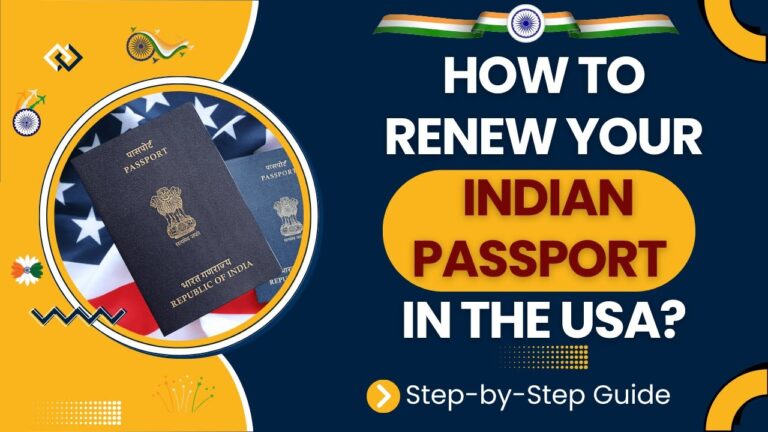 How to Renew Your Indian Passport in USA via VFS: Step-by-Step Guide (2025)