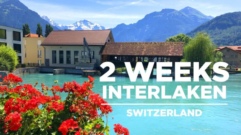2 weeks in Interlaken Switzerland @tommytravelz