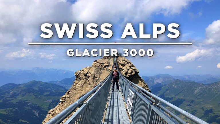 Swiss Alps from Glacier 3000 Switzerland @tommytravelz