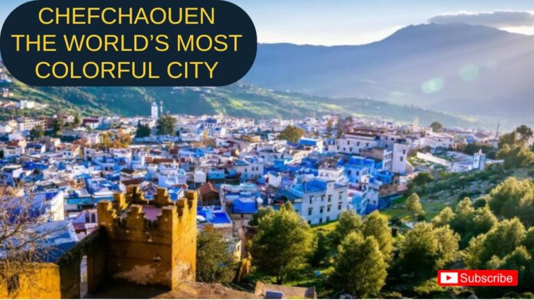 Exploring the Most Colorful City in the World – Chefchaouen, Morocco! – Travel Video