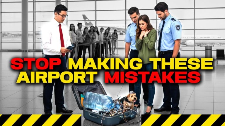 Stop Making These Airport Mistakes Now! Save Time & Money!