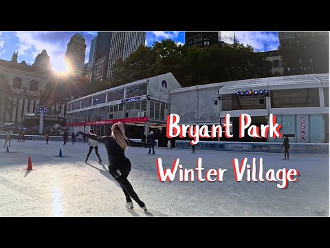 Bryant Park Winter Village Ice Skating
