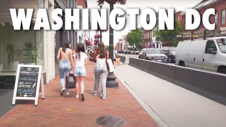 Washington DC LIVE: Georgetown Autumn Walking Tour