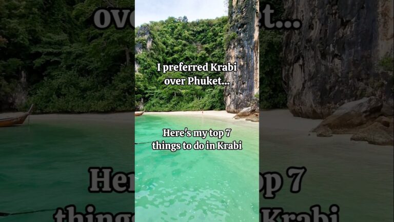 The best things to do in Krabi, Thailand #thailandinsider #amazingthailand