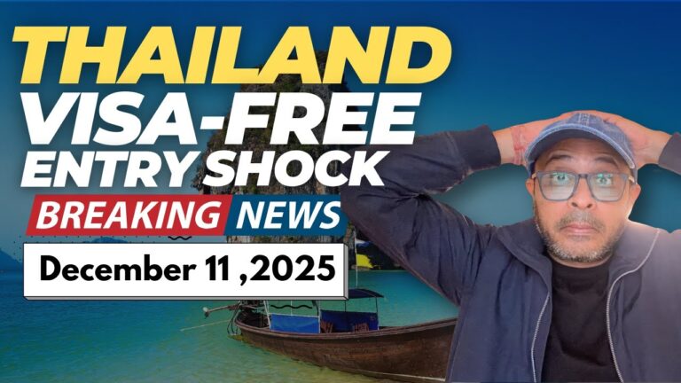 THAILAND’S SHOCKING Visa-Free Rule: 20,000 Baht Cash Required! | Latest Update- Hindi