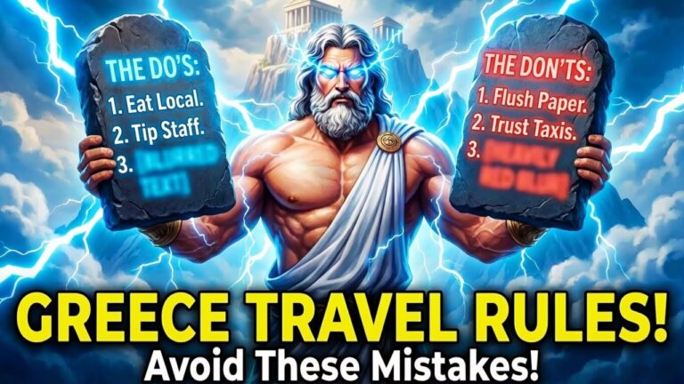 What You Should NEVER Do in Greece Local Tips of The Do’s & Don’ts