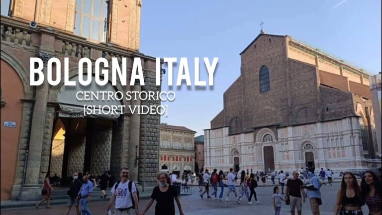 Welcome to Bologna Italy