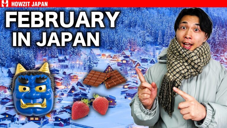 February in Japan : Watch This Before Packing ＆ Planning
