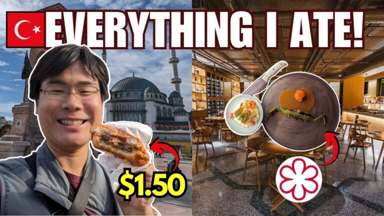 I Ate At The Best Restaurants In Istanbul (Street Food To 2 Michelin Stars)