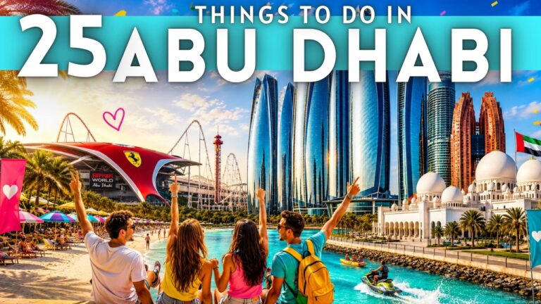 Best Things To Do in Abu Dhabi UAE 2026 4K