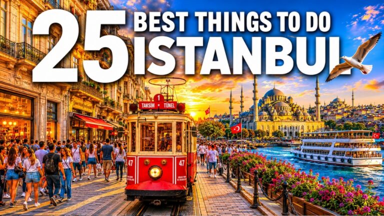 Best Things To Do in Istanbul Turkey 2026 4K