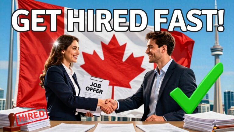Get a Job in Canada FAST in 2026! (Step-by-Step Guide)
