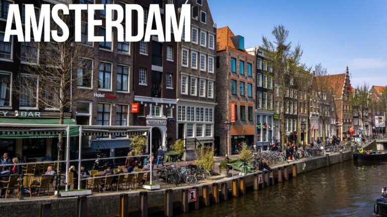 Amsterdam zu Fuß entdecken: Virtueller Stadtrundgang durch die Innenstadt