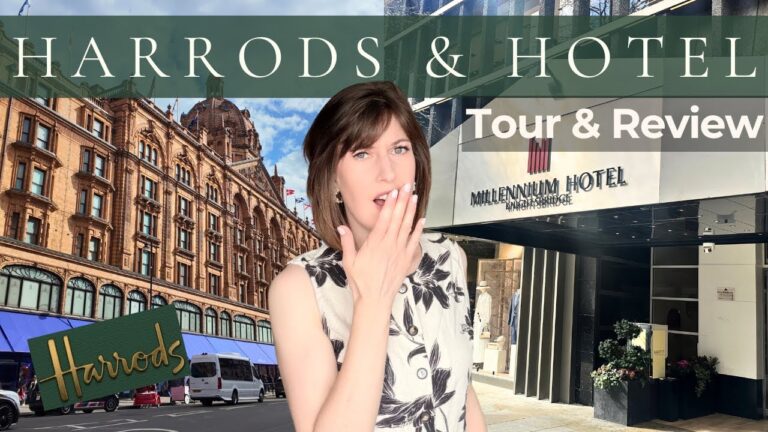 INSIDE HARRODS Summer 2026 ✨ Foodhall & London Hotel Stay [4K]