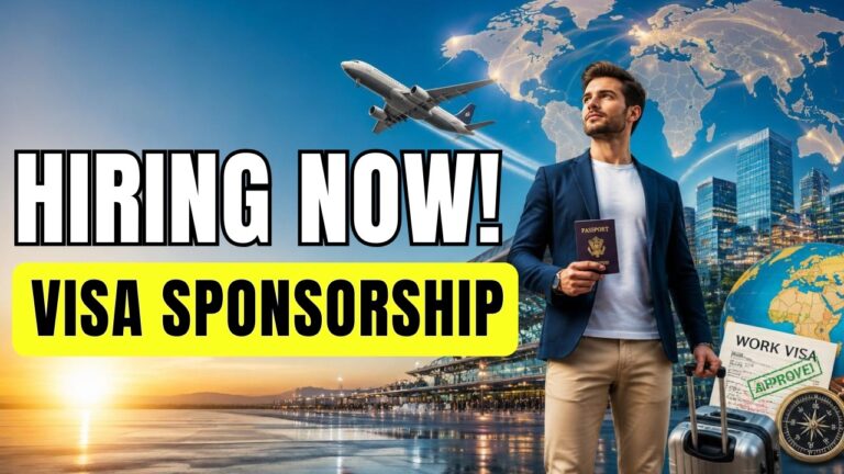 10 Companies Sponsoring Work Visas in 2026 | Jobs Abroad for Foreign Workers