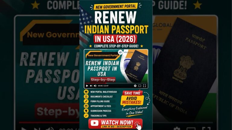 Renew Indian Passport