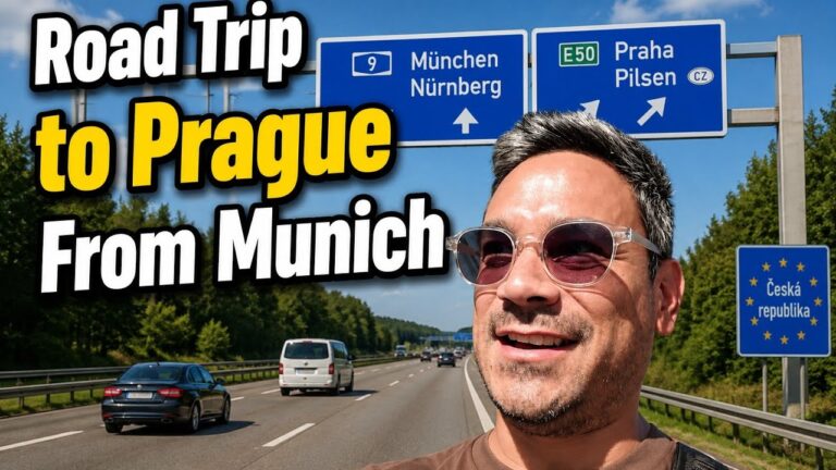 Road Trip From Munich Germany to Prague Czechia