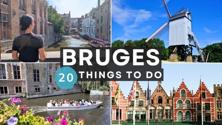 20 Best Things to Do in Bruges, Belgium – Most Picturesque City in Europe?