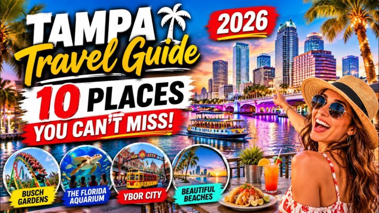 Top 10 BEST ATTRACTIONS in TAMPA Florida | Tampa Travel Guide 2026