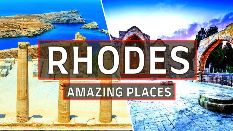 10 AMAZING PLACES YOU MUST VISIT in RHODES GREECE