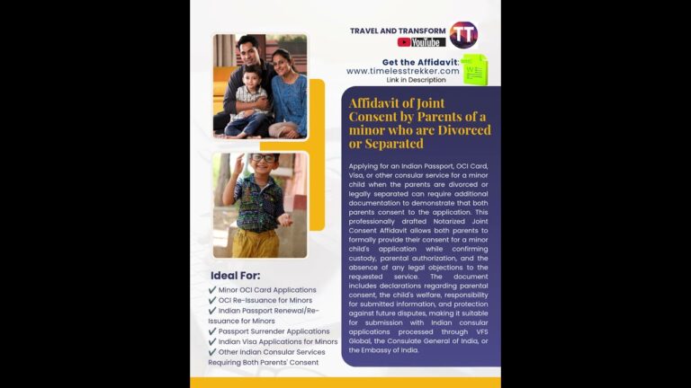 Divorced parents: Don’t miss this passport document #indianpassport #traveltips #divorcedparents