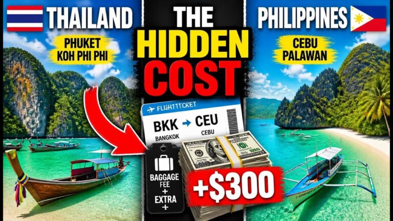 Thailand vs Philippines: Which Island Vacation Is Actually Cheaper?