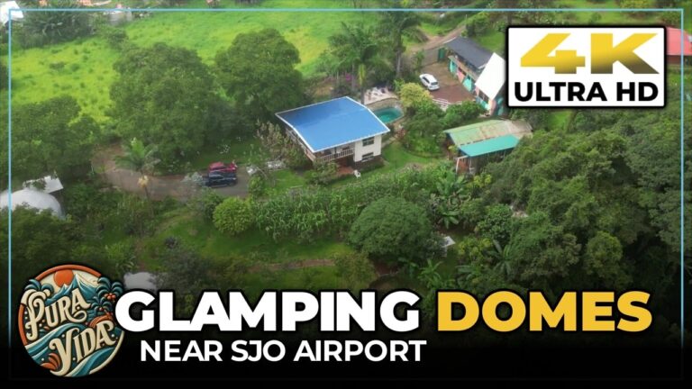 Tour TIERRA NUEVA GLAMPING, Costa Rica ⛺ Dome Tents In Coffee Country Near Grecia & SJO Airport
