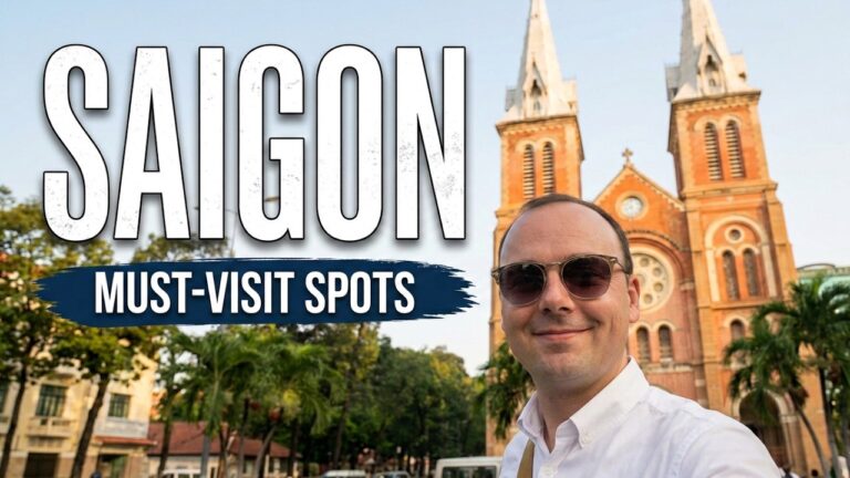 Top places to visit in Ho Chi Minh – District 1| My last day in Vietnam